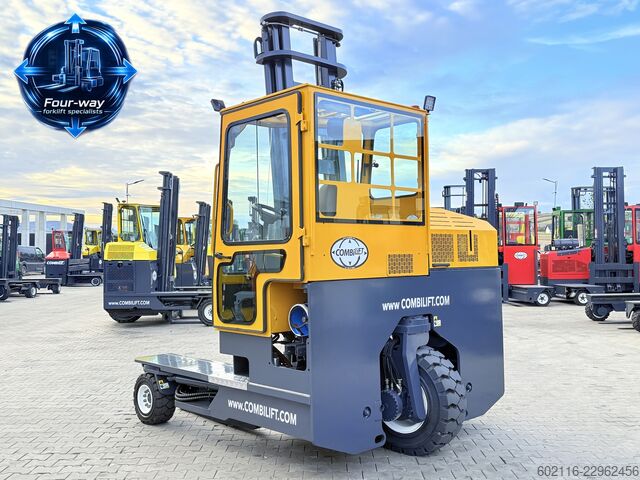 Vierwegvorkheftruck Combilift C4000 GAS DUPLEX 5500MM POSITIONER