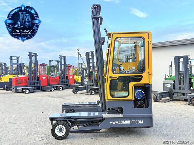 Vierwegvorkheftruck Combilift C4000 GAS DUPLEX 5500MM POSITIONER