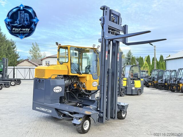 Vierwegvorkheftruck Combilift C4000 GAS DUPLEX 5500MM POSITIONER