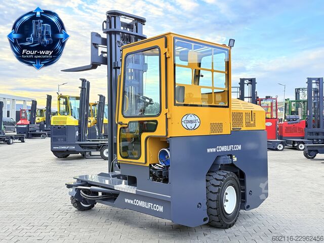Vierwegvorkheftruck Combilift C4000 GAS DUPLEX 5500MM POSITIONER