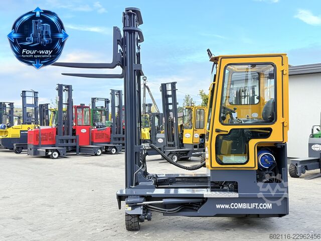 Vierwegvorkheftruck Combilift C4000 GAS DUPLEX 5500MM POSITIONER