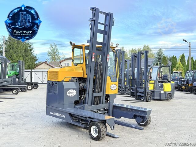 Vierwegvorkheftruck Combilift C4000 GAS DUPLEX 5500MM POSITIONER