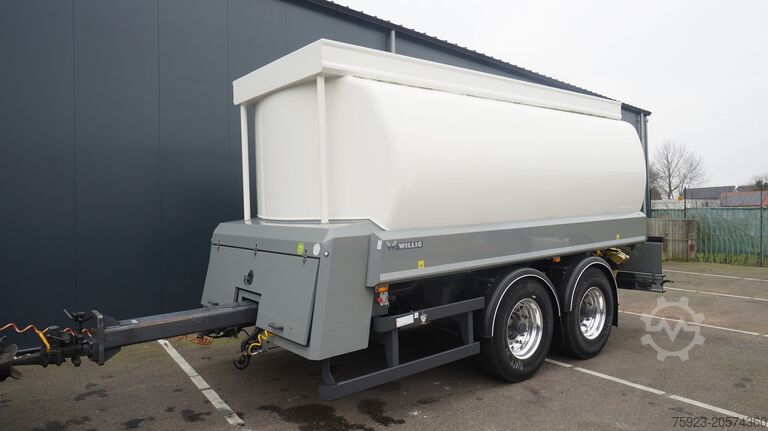 Xe bồn chở dầu WILLIG 2 AXLE ADR FUEL TANK TRAILER 18.000LTR