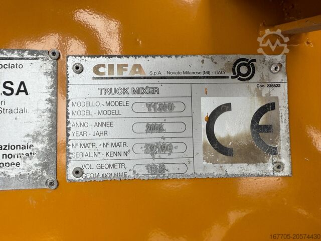 Autoblandare för betong Iveco Eurotrakker MAGIRUS 410E44H