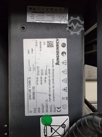 Hochhubwagen AMEISE, HOCHHUBWAGEN JUNGHEINRICH EJC 110 Li-Ion