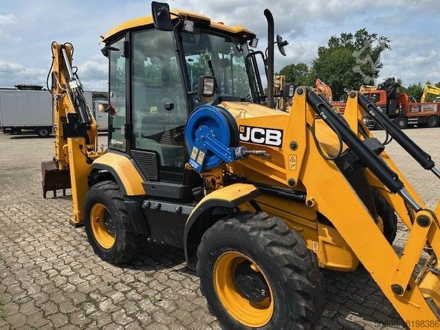รถตักหน้าขุดหลัง JCB 3CX, hydr. S.W.S., 4+1 Schaufel, Tieflöffel
