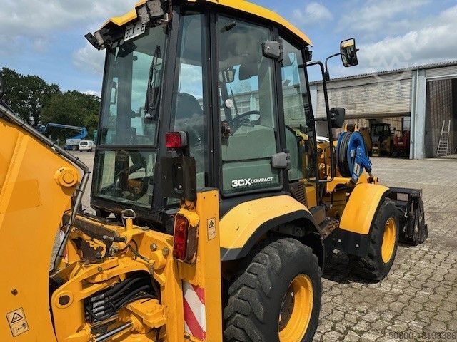 รถตักหน้าขุดหลัง JCB 3CX, hydr. S.W.S., 4+1 Schaufel, Tieflöffel