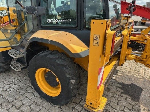 รถตักหน้าขุดหลัง JCB 3CX, hydr. S.W.S., 4+1 Schaufel, Tieflöffel