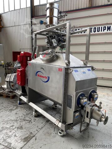 190 litran Winkworth ZX190-9 ruostumattomasta teräksestä valmistettu sekoitin/ekstruuder WINKWORTH ZX190-9