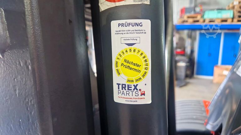 UVV 05/2027 3. og 4. ventil Diesel 12091 t Linde H 80D-02/1100