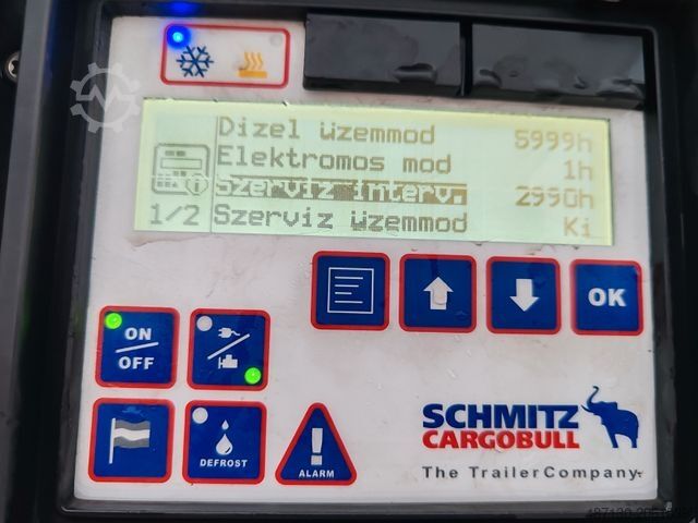 شبه مقطورة مبردة SCHMITZ CARGOBULL SCB SB3