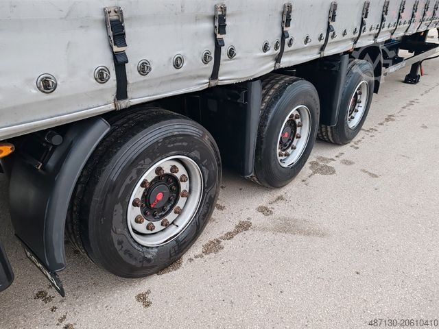 Semi-reboque aberto com lona KÖGEL S24-1 mega