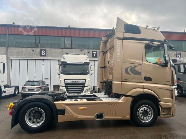 Standartinis vilkikas MERCEDES-BENZ ACTROS 1851 * TOP * ACC * 2X TANK * VOLL *