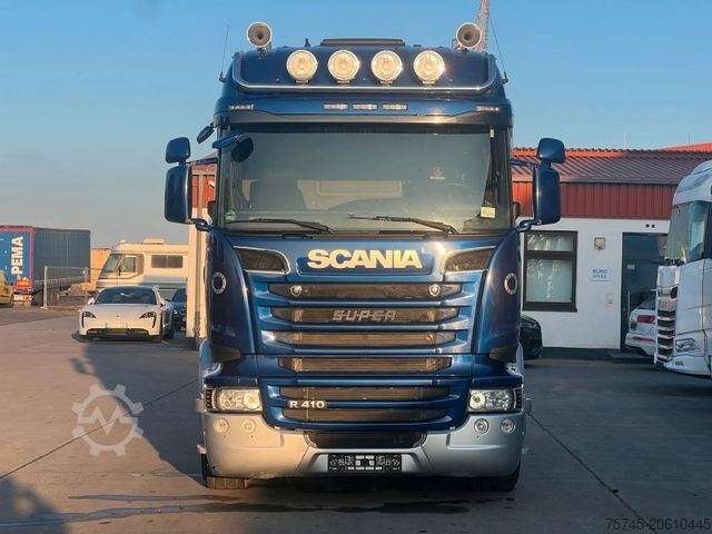 Standartinis vilkikas SCANIA R410 * KIPPHYDRAULIK * ALCOA * 2X TANK *RETARDER