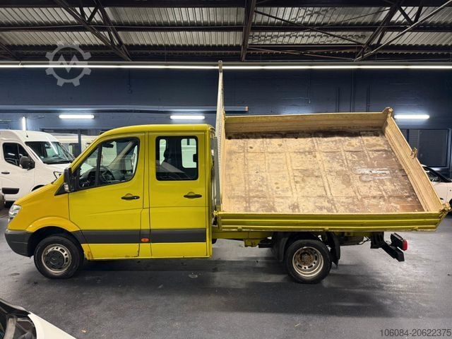 Transporter mit Kipper MERCEDES-BENZ Sprinter 516 DoKa Meiller 3 Seiten Kipper AHK