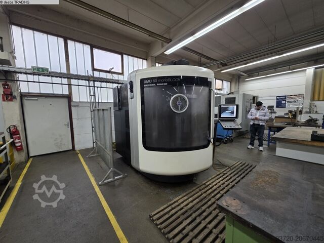 Bearbetningscentrum - universellt DMG DMU 60 monoBlock