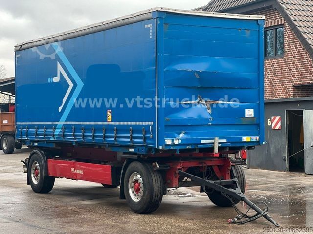 Rimorkio me shasi të ndërrueshëm KRONE AZ BDF-Lafette mit Krone Wechselbrücke