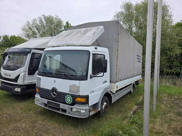 Perdeli panelvan MERCEDES-BENZ 818 Pritsche & Plane, manuelle 6 Gang Schaltung