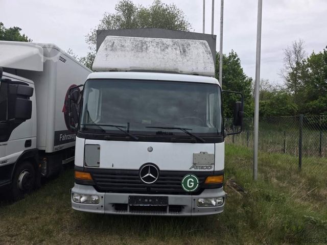 Perdeli panelvan MERCEDES-BENZ 818 Pritsche & Plane, manuelle 6 Gang Schaltung