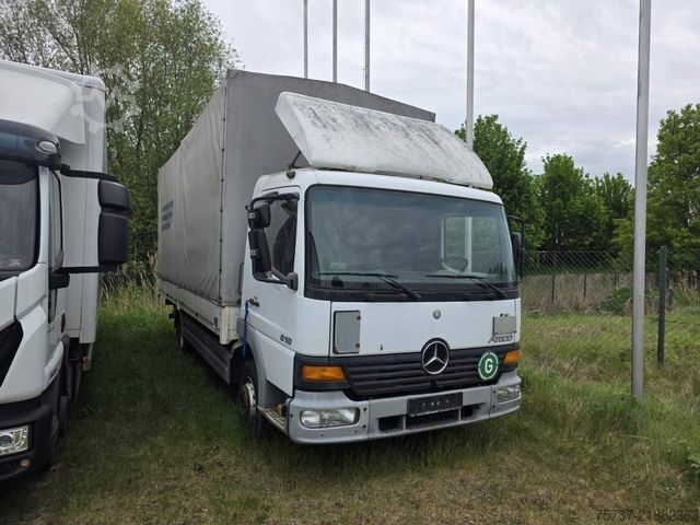 Perdeli panelvan MERCEDES-BENZ 818 Pritsche & Plane, manuelle 6 Gang Schaltung