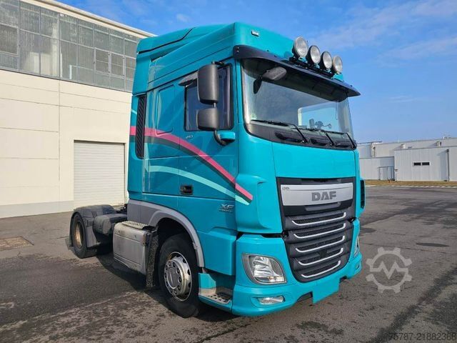 Standart çekici ünitesi DAF XF 410, Standklima, Euro 6