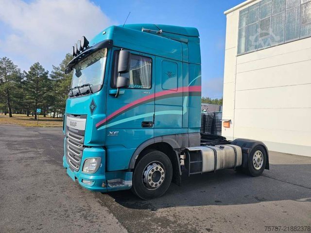 Standart çekici ünitesi DAF XF 410, Euro 6, Standklima