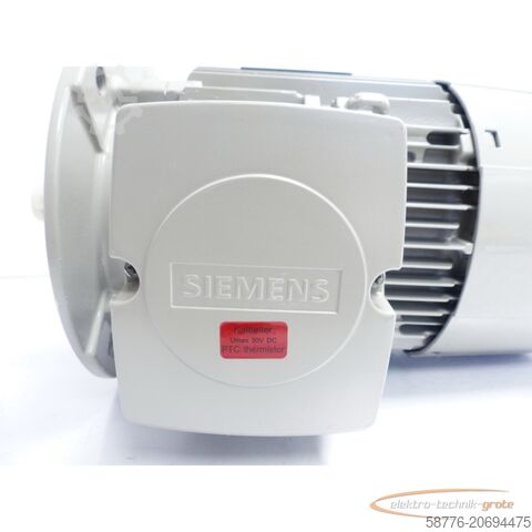 Siemens Motor Siemens 1LE1001-1AB59-0FB4 - Z Motor SN: 1858351001001 - ! -