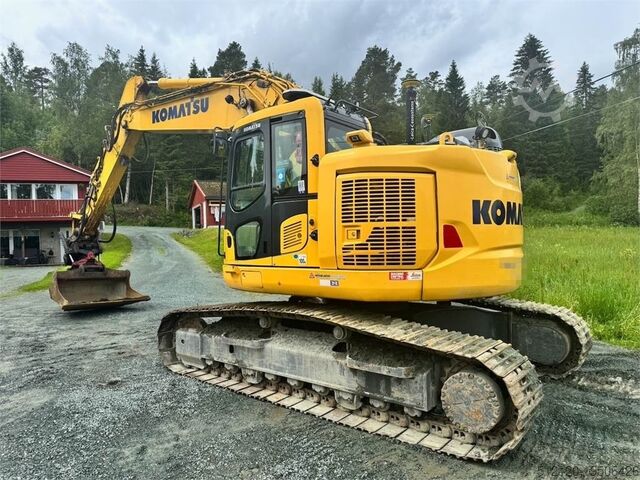 Gravemaskine med larvebånd Komatsu PC228USLC-11 Crawler excavator w/ GPS, Rototilt an