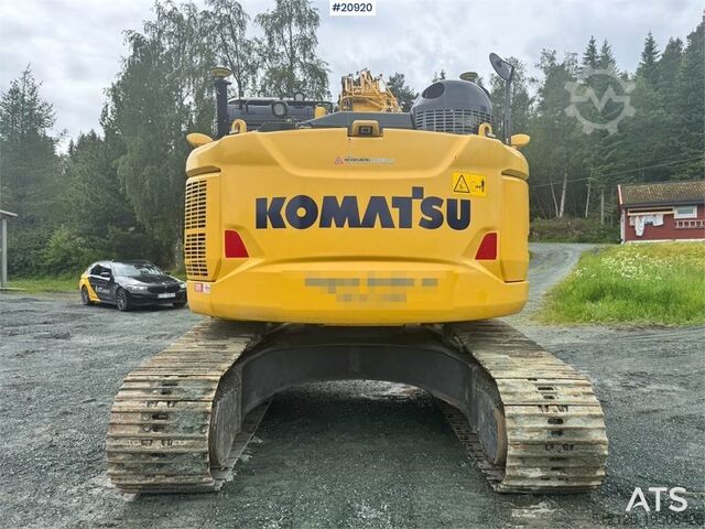 Gravemaskine med larvebånd Komatsu PC228USLC-11 Crawler excavator w/ GPS, Rototilt an