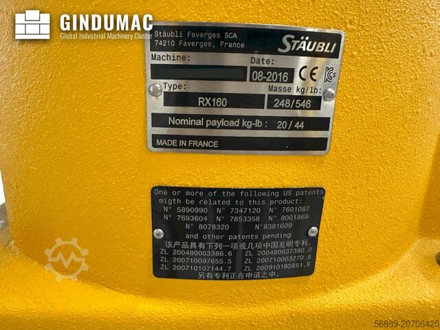 Robotarm STAUBLI RX160