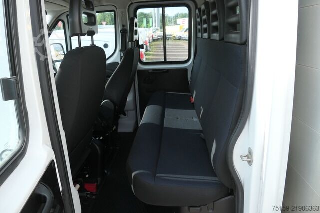 Transportador con plataforma y toldo iveco Daily 70C18H D70C DoKa LBW AHK Klima Tempomat Regaleinbauten COC Standheizung
