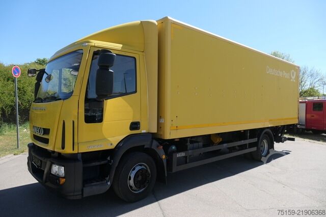 Camión caja iveco EuroCargo ML 120 E 28 AHK LBW
