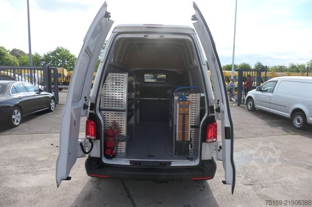 شاحنة بانل Volkswagen T6.1 Transporter 2.0 TDI 4Motion Hochdach Lang Klima Sitz &Standheizung Werkstatteinbau