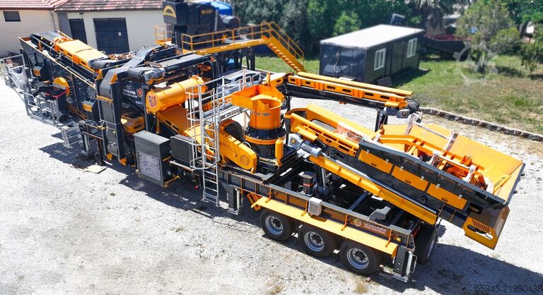 Kartiomurskaimet / kivenmurskaimet FABO cone crushers / stone crushers 80-100 TPH Cone crushers / stone crusher