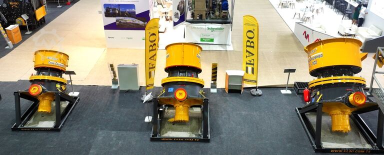 Kegelbrekers / steenbrekers FABO cone crushers / stone crushers 300-400TPH Cone crushers / stone crusher