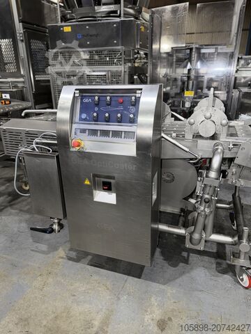 Augstas veiktspējas mīklas pārklāšanas iekārta. GEA OPC600 OptiCoater 600