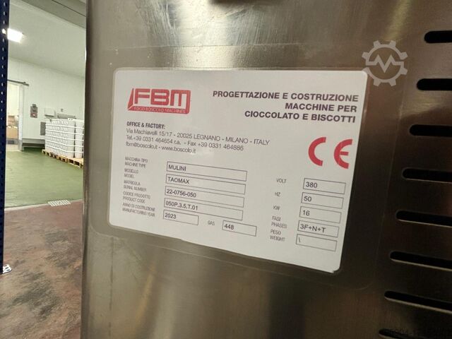 Pročistač čokoladnih kuglica 100 Ltr NEW FBM Chocolate Ball Refiner 100Ltr Taomax
