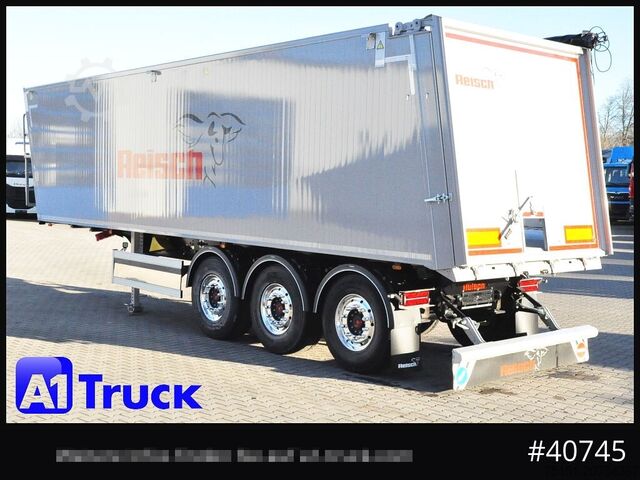 Tippsemitrailer REISCH RHKS, Al 50m³, NEU Pedelklappe, Alu, Lift
