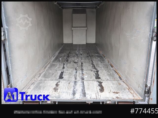 Kroklastbil POL OSTEG Abrollcontainer 47,5m³, Mulde, Dachplane, Portaltür