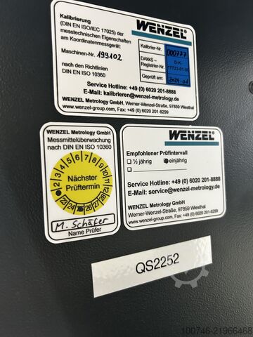 เครื่องวัดพิกัด Wenzel LH 108