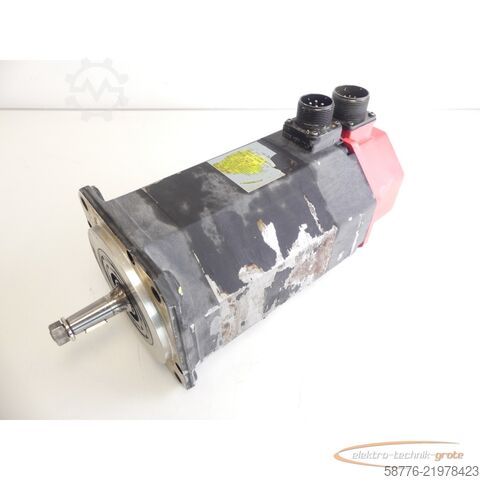  Fanuc A06B-0128-B077 AC Servo Motor SN: C95ZC3068