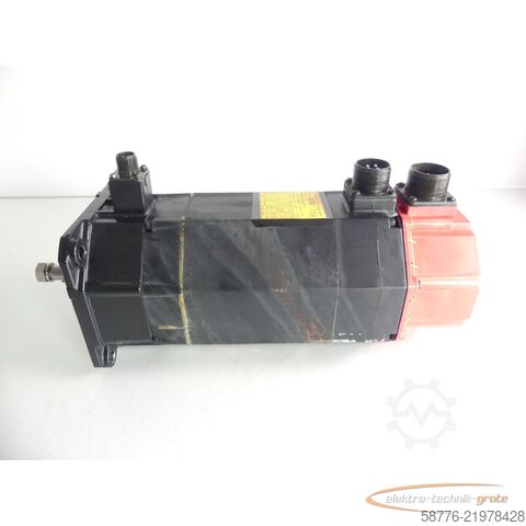  Fanuc A06B-0128-B177 AC Servo Motor SN: C017C3427