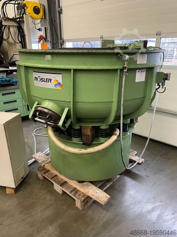 Okrągła suszarka do wibracyjnych systemów wykańczania Rösler R420 / RT150