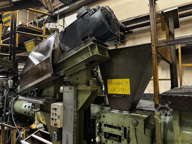 Ligne d'extrusion triple Nakata 