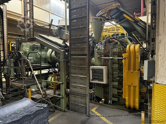 Extrudeuse quadruple Troester 