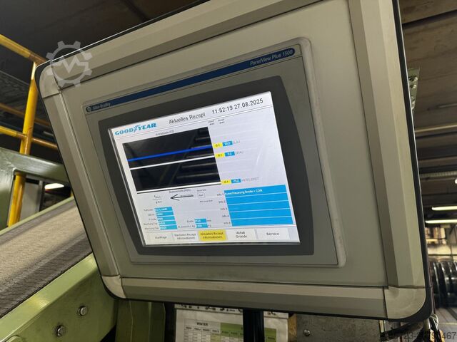 Extrudeuse quadruple Troester 