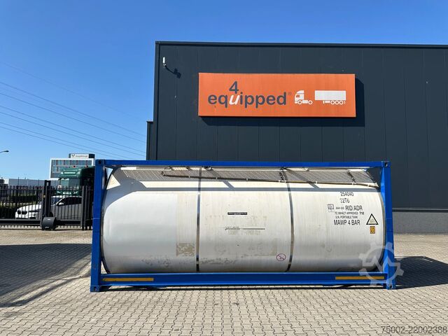 Tankgámur Welfit Oddy 20FT ISO, 24.890L / 1-COMP / 3 BAFFELS / T12 / ...