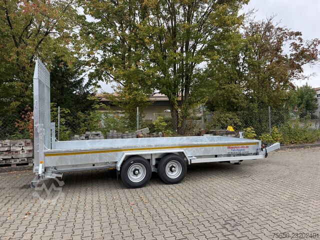 Remorque porte-engins surbaissée Möslein TT 11-E6x2  Tieflader für Fräsen breiten Rampen, Neu
