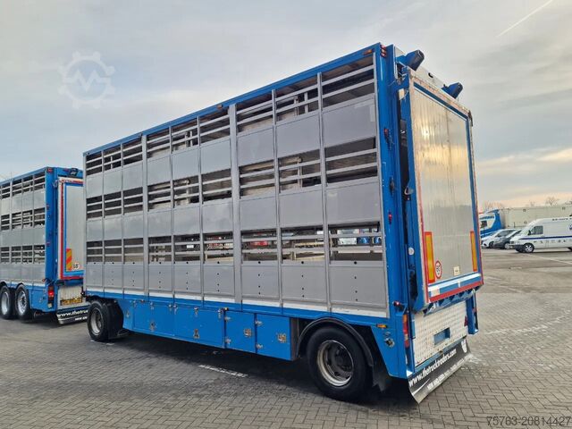 Prijevoz stoke Jumbo Bekkers 3 deck livestock - Ventilation - Loadli...