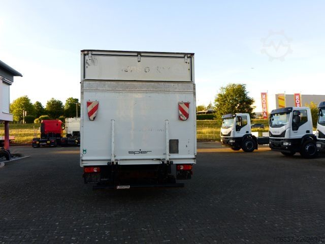 Furgoneta caja IVECO Eurocargo 75E16/P  Euro6A Koffer LBW 1000kg